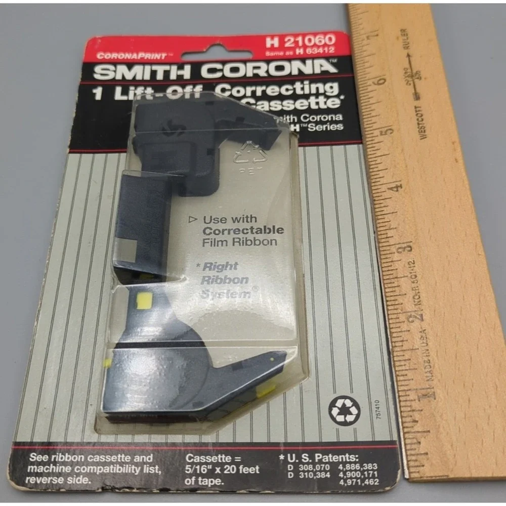 Smith Corona H21060 Lift Off‎ Correcting Cassette Smith Corona H Series NOS
